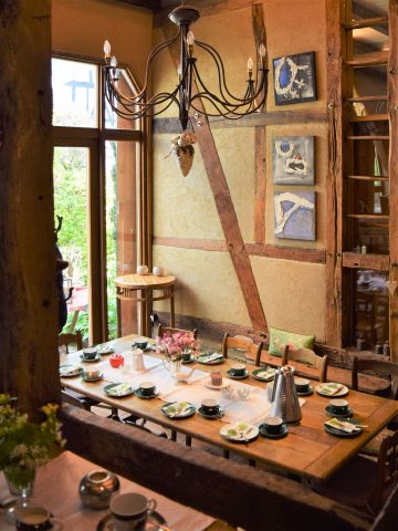 Kaffeetafel Kaffeetafel in der Tenne